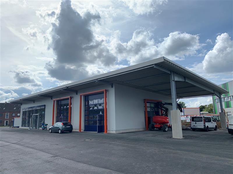 Neubau eines HKL-Centers in Krefeld