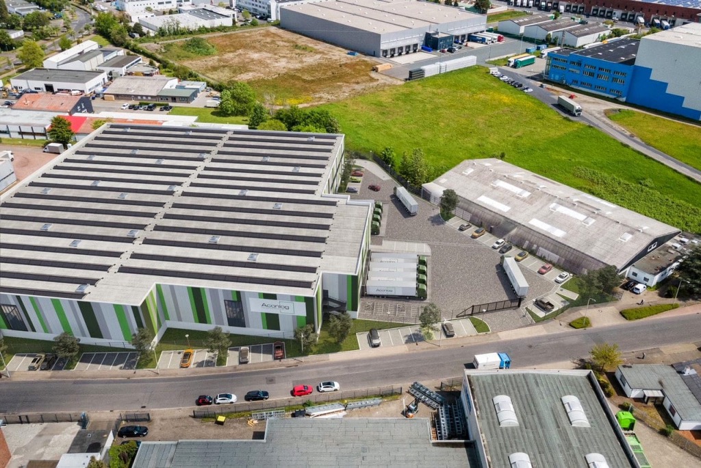 Aconlog Logistikhalle einschließlich Mezzanine-, Büro-& Sozialflächen