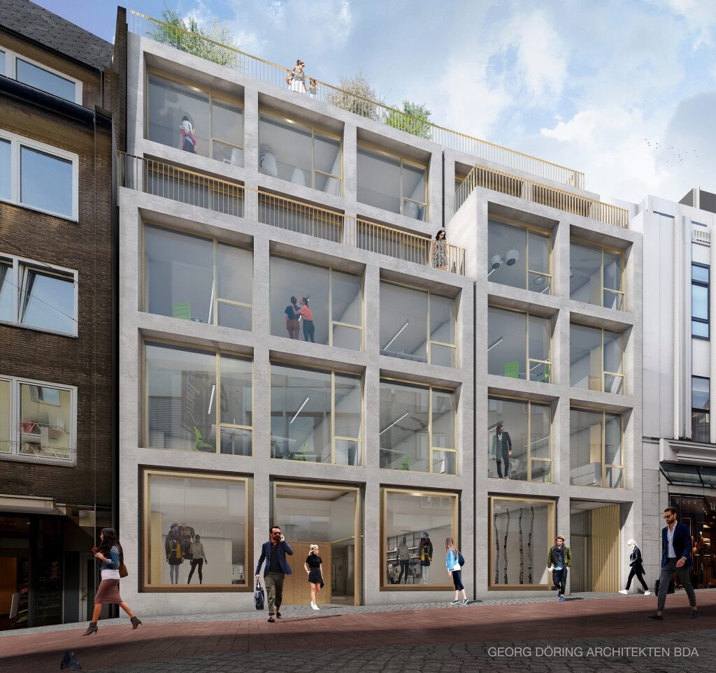 Neubau Wohn- und Geschäftshaus mit Büroräumen