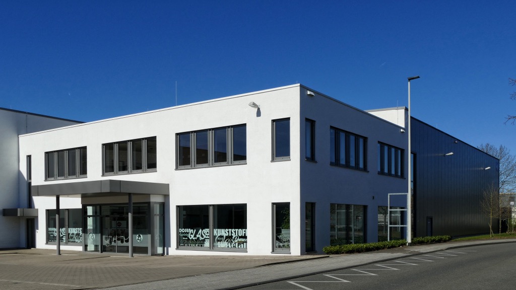 Erweiterung von Büro- und Lagerflächen Dosen-Zentrale